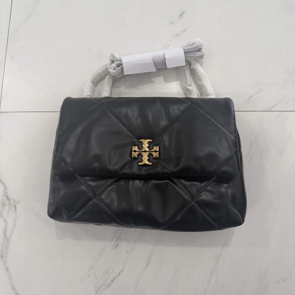 Tory Burch Kira Diamond Quilt Large Shoulder Bag MSRP $595